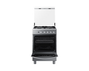 SAMSUNG GAS RANGE 4 BURNERS WITH THERMOSTAT SILVER NX24BG45411VAP