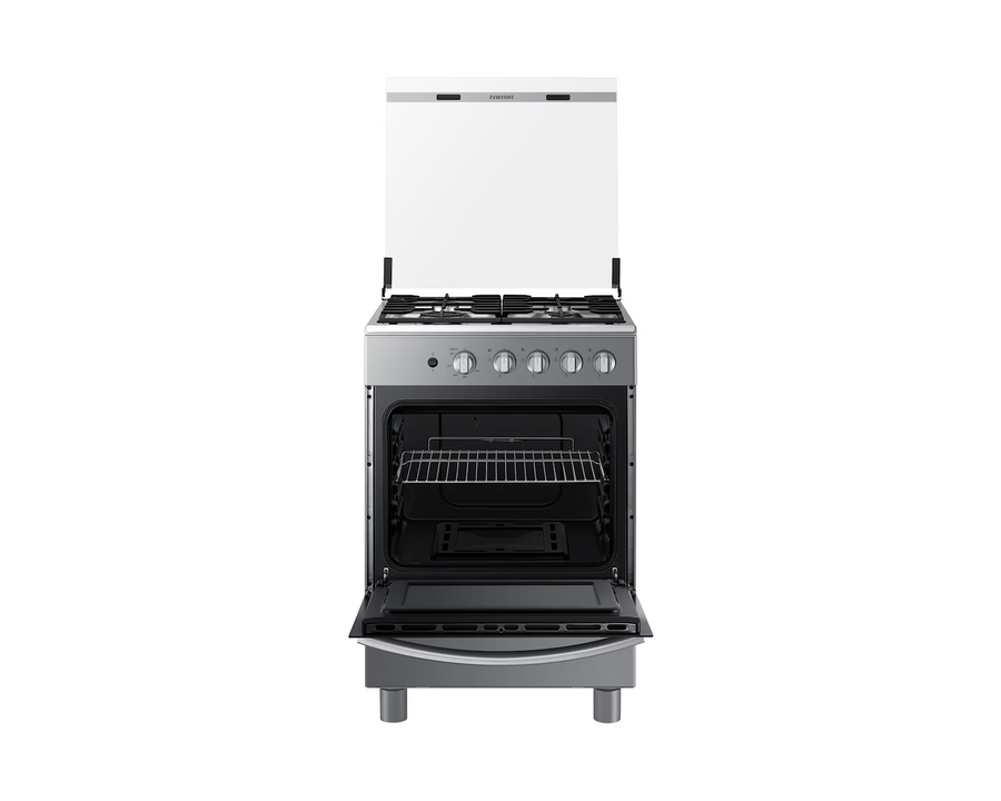 SAMSUNG GAS RANGE 4 BURNERS WITH THERMOSTAT SILVER NX24BG45411VAP
