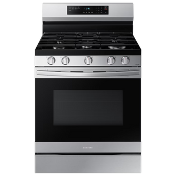 COCINA SAMSUNG A GAS 30" 5 QUEMADORES ACERO INOXIDABLE AND NEGRO NX60B6515SS/AP