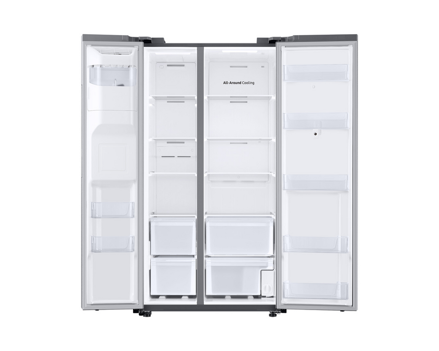 REFRIGERADOR SAMSUNG 22 PIES SBS CON DISPENSADOR GRIS WIFI RS22A5561S9/AP