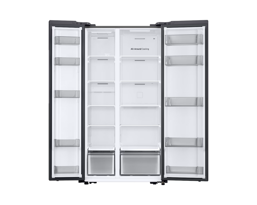 REFRIGERADOR SAMSUNG 20 PIES SIDE BY SIDE SIN DISPENSADOR PLATEADA RS57DG4000M9AP