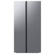 REFRIGERADOR SAMSUNG 20 PIES SIDE BY SIDE SIN DISPENSADOR PLATEADA RS57DG4000M9AP