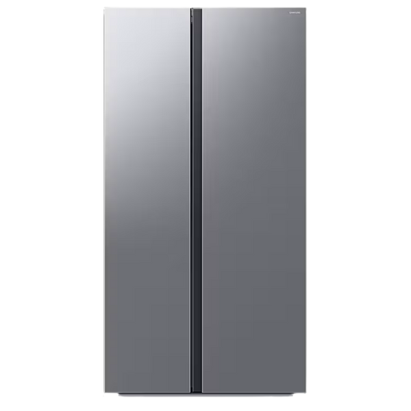 REFRIGERADOR SAMSUNG 20 PIES SIDE BY SIDE SIN DISPENSADOR PLATEADA RS57DG4000M9AP