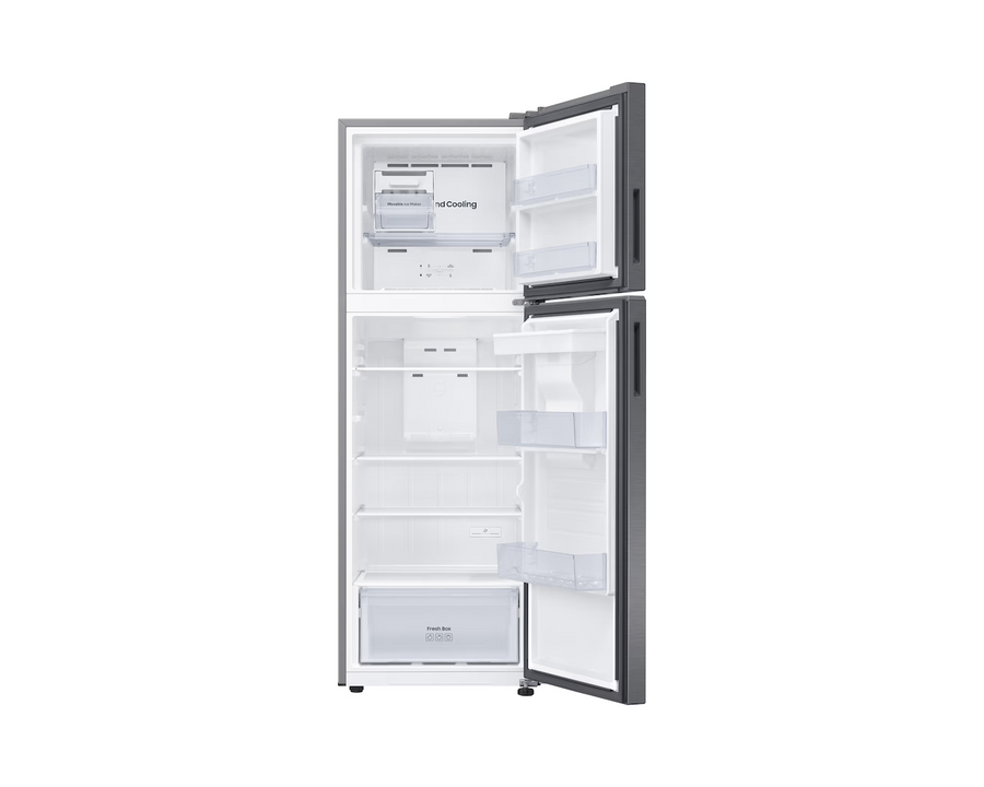 REFRIGERADOR SAMSUNG 12 PIES TMF ALL AROUND COOLING DIT CON DISPENSADOR PLATEADO WIFI RT35DG5224S9AP