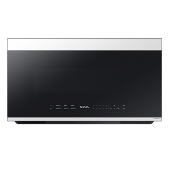 MICROWAVE SAMSUNG OTR 2.1 CU. FT. BESPOKE IN WHITE GLASS/ EMPOTRABLE WIFI ME21DB670012AA