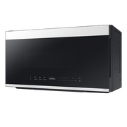 SAMSUNG OTR MICROWAVE 2.1 CU. FT. BESPOKE IN WHITE GLASS/ BUILT-IN WIFI ME21DB670012AA