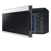SAMSUNG OTR MICROWAVE 2.1 CU. FT. BESPOKE IN WHITE GLASS/ BUILT-IN WIFI ME21DB670012AA
