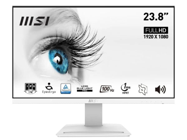 MONITOR MSI PRO MP243XW 23.8"  100HZ FHD LED