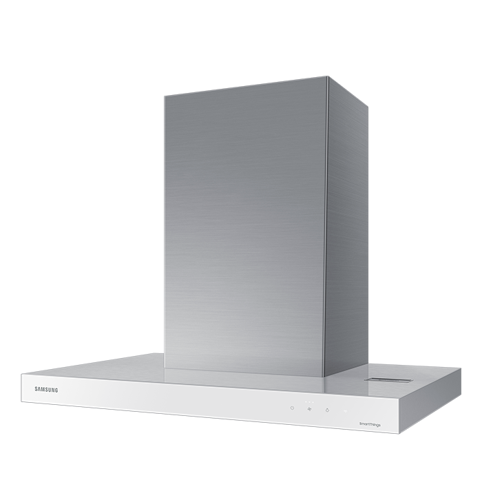 SAMSUNG 30" BESPOKE NK30CB600W12AA WHITE SMART WALL MOUNT HOOD