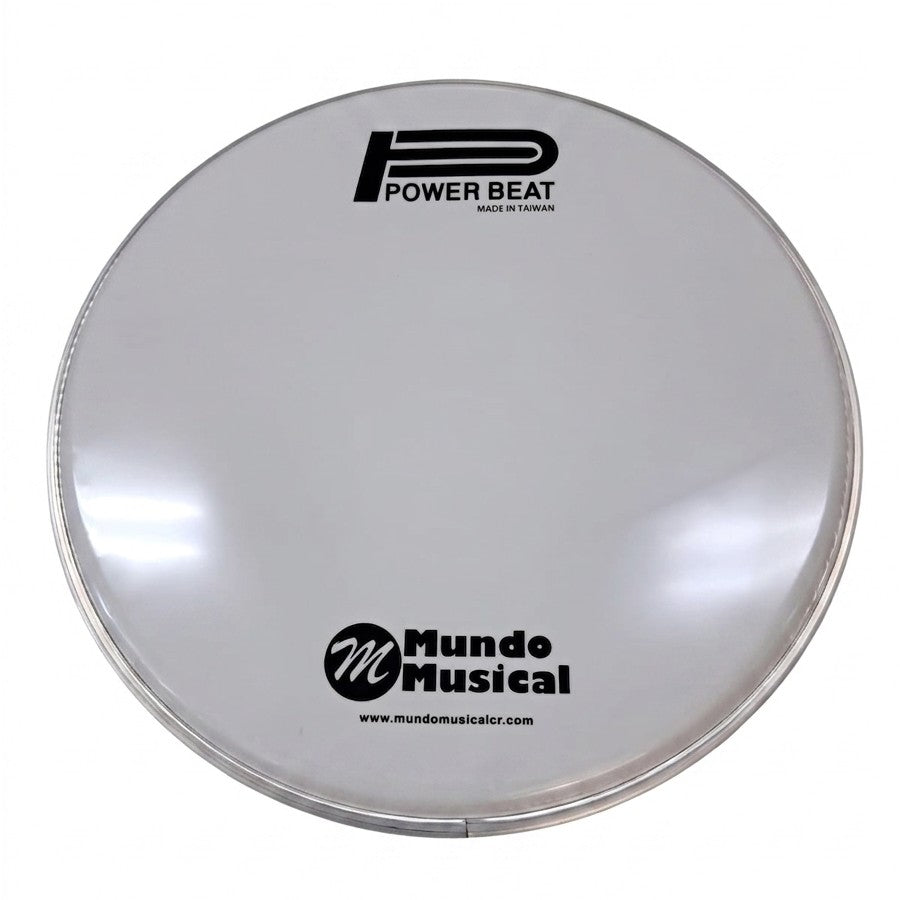 PARCHE MUNDO MUSICAL 10" ARO NORMAL CLEAR