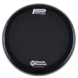 PARCHE MUNDO MUSICAL 14" ACEITE NEGRO