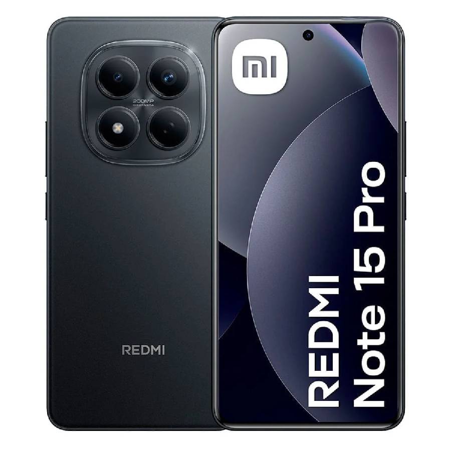 CELULAR XIAOMI REDMI NOTE 15 PRO 4G BLACK 8GB/256GB