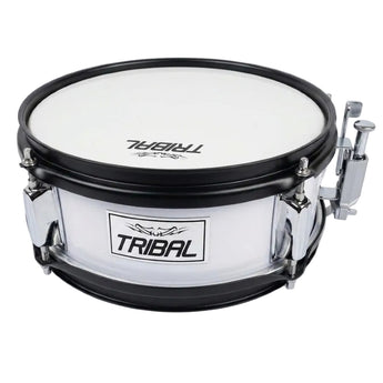 TAMBOR REDOBLANTE 10"X4" BLANCO MARCHA-TRIBAL