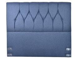 RESPALDO PALERMO AZUL MATRIMONIAL ALTO