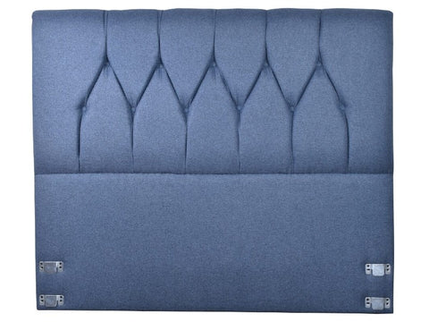 RESPALDO SLEEPLAND PALERMO AZUL INDIVIDUAL