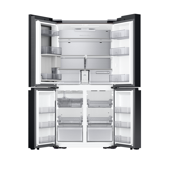 REFRIGERADOR SAMSUNG DE PUERTA FRANCESA ESTILO T A MEDIDA CON CENTRO DE BEBIDAS 23" WIFI RF23DB965012AP