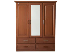 ROPERO CEDRO MUCARU 3 PUERTAS