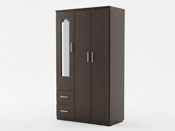 SIMPLE WARDROBE 3 DOORS 2 DRAWERS 1192