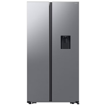 REFRIGERADOR SAMSUNG 20 PIES SIDE BY SIDE CON DISPENSADOR PLATEADA RS57DG4100M9AP