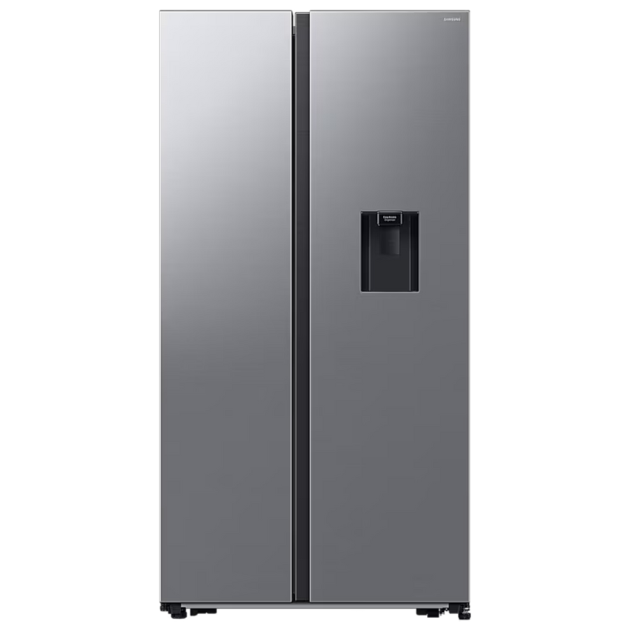 REFRIGERADOR SAMSUNG 20 PIES SIDE BY SIDE CON DISPENSADOR PLATEADA RS57DG4100M9AP