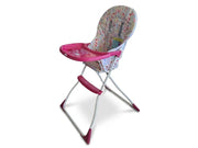 HIGH CHAIR PINK/FLOWERS 15KG MAX