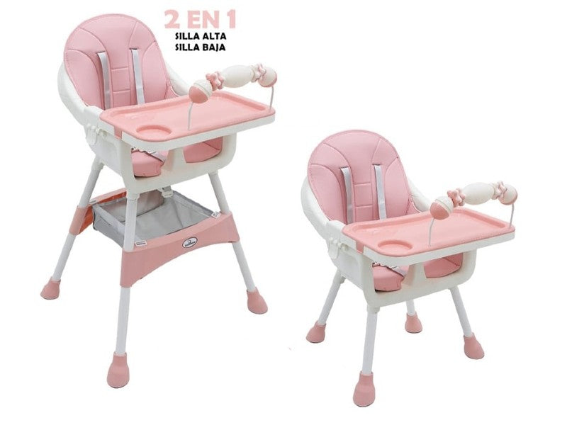 BABY TREND TFC33 PINK HIGH CHAIR