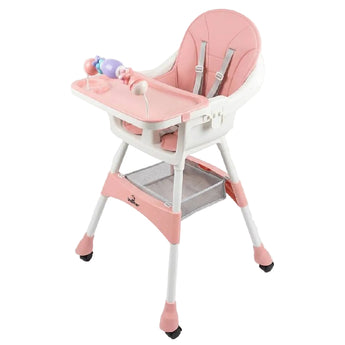 SILLA COMER BEBE BEBESITOS EML 1062 ROSADO