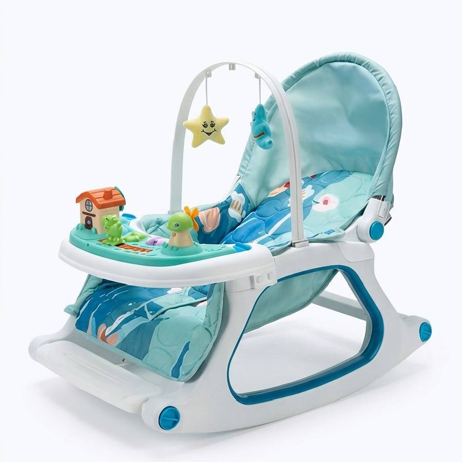 SILLA MECEDORA NOOR EML1113 AZUL
