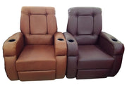 RECLINER WITH CUP HOLDERS