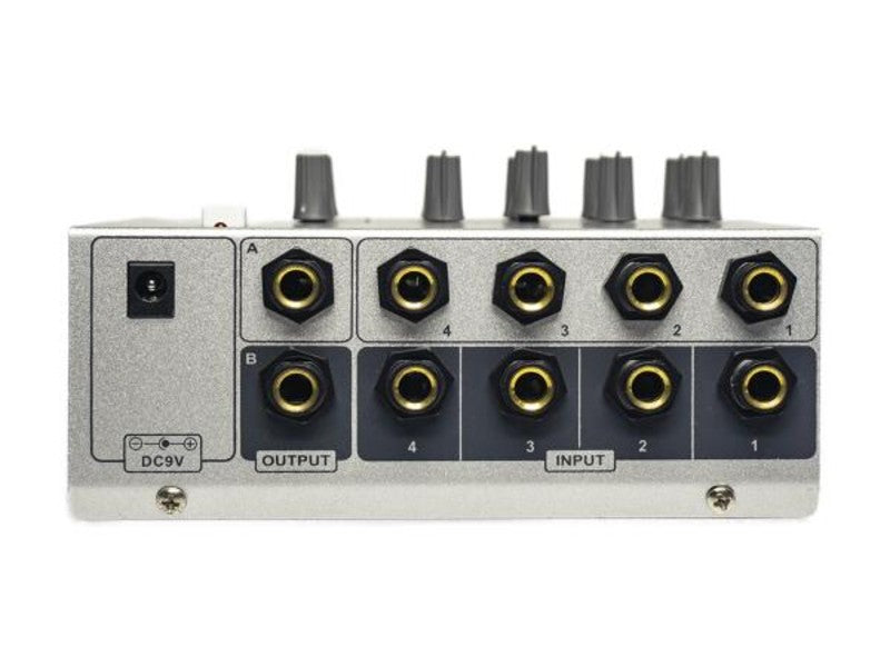 4-CHANNEL MICROPHONE MIXER W/O ADAPTER