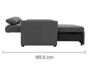 TAIKE SA-4269 Gray Sofa Bed