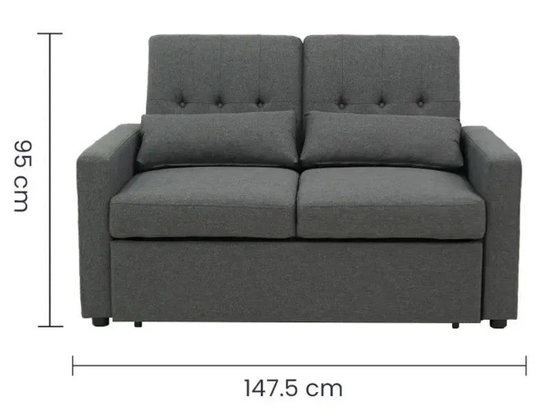 TAIKE SA-4269 Gray Sofa Bed