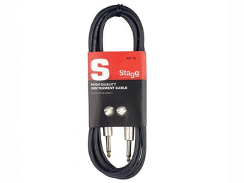 STAGG SGC6DL CABLE AUDIO 1/4M A 1/4M 6MTS PVC DELUXE