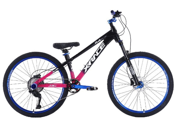 BICICLETA 26 STUNT XRACE APEX 13" NEGRO/ROSA