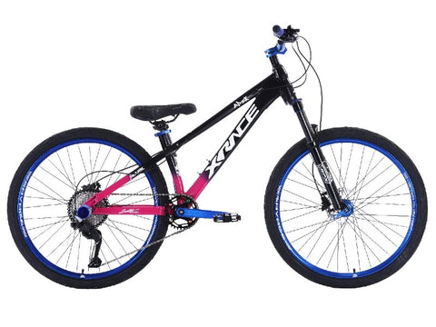 BICICLETA 26 STUNT XRACE APEX 13" NEGRO/ROSA