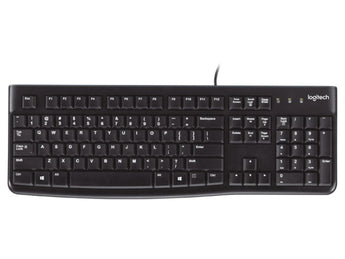 LOGITECH K120 WIRED MEMBRANE KEYBOARD SPANISH LAYOUT
