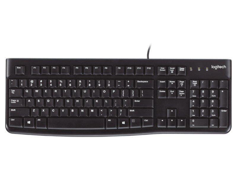 LOGITECH K120 WIRED MEMBRANE KEYBOARD SPANISH LAYOUT