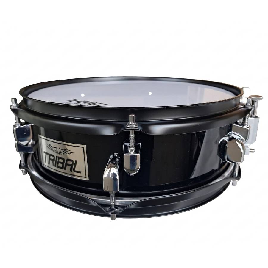 TAMBOR REDOBLANTE 12"X4" MARCHING-TRIBAL NEGRO