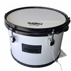 TAMBOR TENOR TRIBAL 10X7 BOTTOMLESS BLANCO
