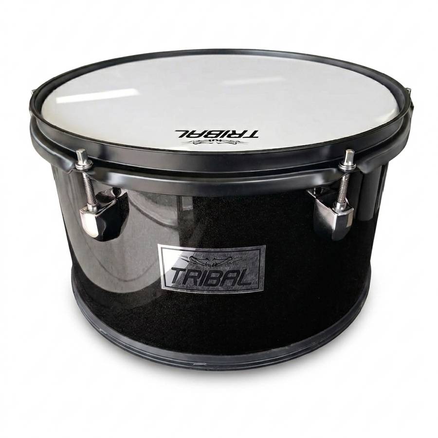 TAMBOR TENOR 12X7 TRIBAL BLACK BOTTOMLESS