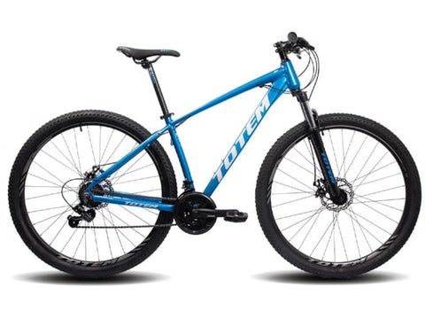 BICICLETA 29" TOTEM T7 C/BLOQUEO 7V 17" AZUL/REFLECT