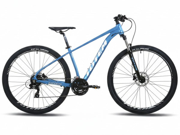 BICICLETA 29" TOTEM T8 TOURNEY 8V HIDRA 17" AZUL/NEGRO