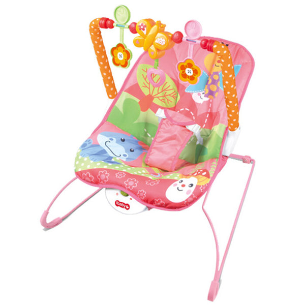 SILLA VIBRADORA MUSICAL MARIPOSA AL43342