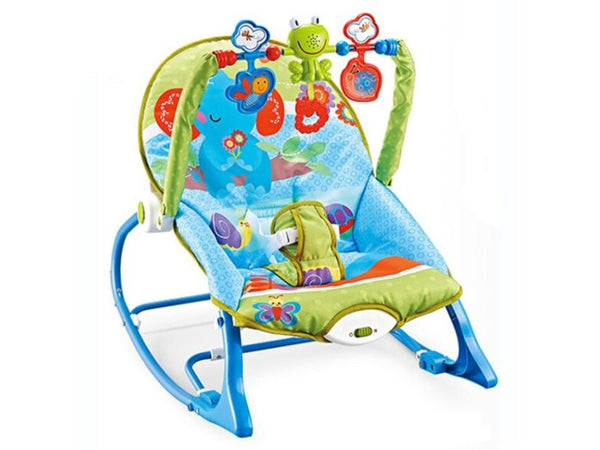 SILLA VIBRADORA MUSICAL RANA AL42774