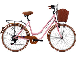 BICICLETA 26 BEACH CITY LONDON MUJER ROSA