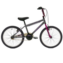 BICICLETA 20 BMX SHARK HOMBRE GRIS/MORADO D