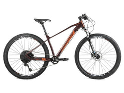 BICICLETA 29 MTB FOXTER CROW 17" VINO/NARANJA