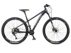 BICICLETA 29 MTB FOXTER QUEST 17" NEGRO/MORADO