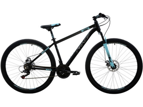 BICICLETA 29 MTB X-RACE ONE 15" MUJER NEGRO/MENTA