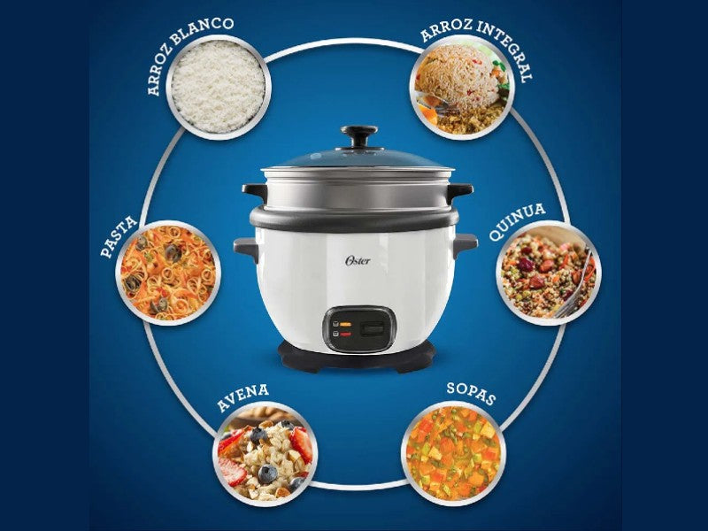OSTER CKSTRC5731W 10-CUP MULTIFUNCTION RICE COOKER